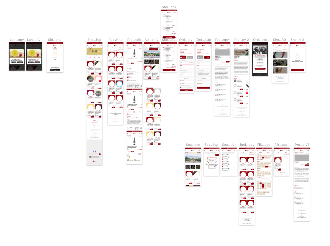 myicellar website ui myicellar website ui