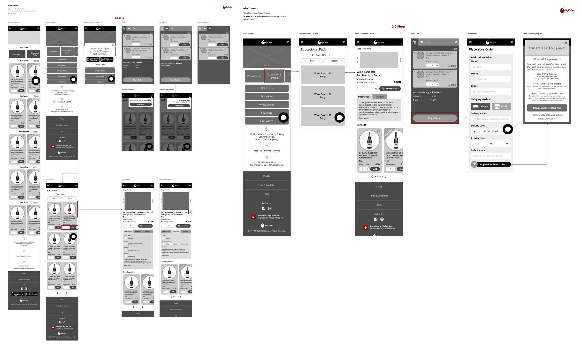 myicellar website wireframe myicellar website wireframe